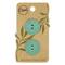 Dritz® 23mm Recycled Cotton Round Buttons, 6ct.